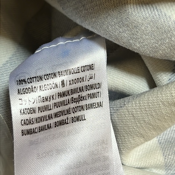 New! Farm rio Large blue combo striped long sleeve romper. - Picture 12 of 14